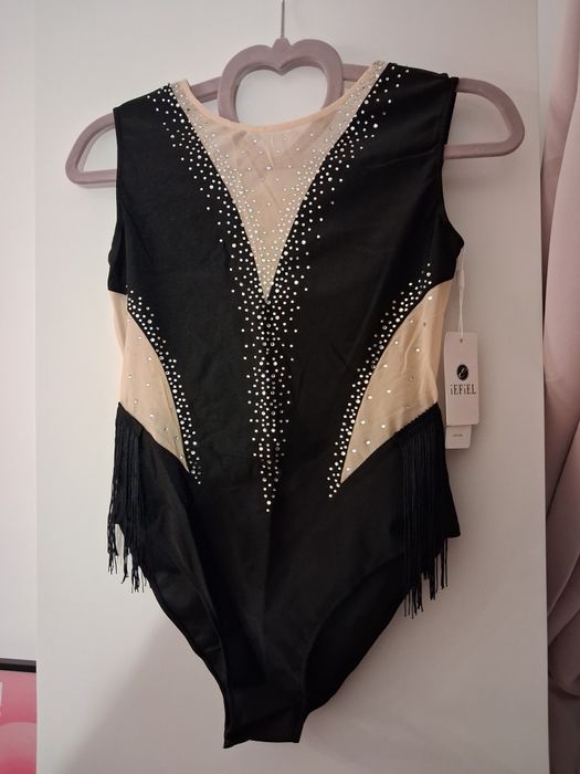 Trykot gimnastyka artystyczna pływanie synchroniczne 158-164 swimsuit