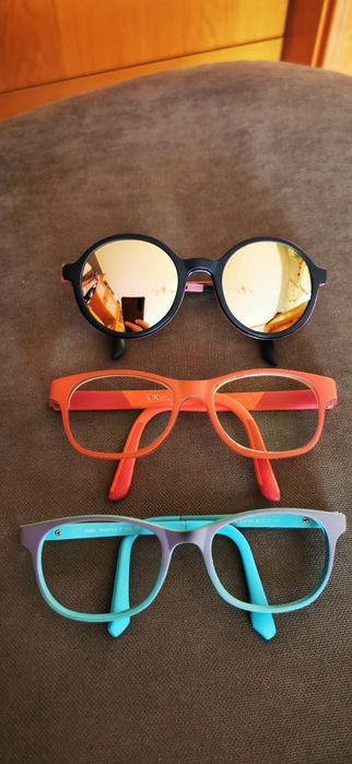 Dziewczęce ramki do okularów.