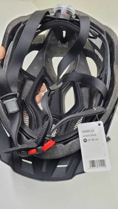 Kask rowerowy mtb ABUS ADURO 2.0 rozmiar M 52-58cm velvet black