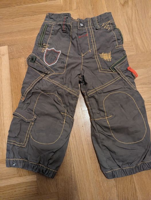 Spodnie dziecięce 80–86 – H&M i Next, bardzo dobry stan