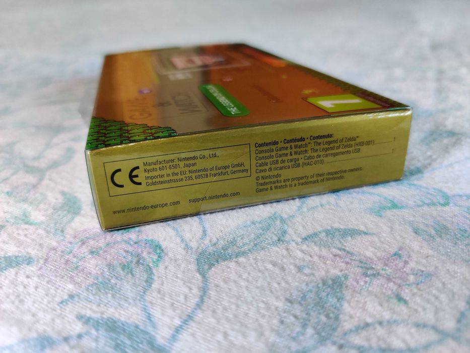 Game & Watch: The Legend of Zelda (Novo, Selado)