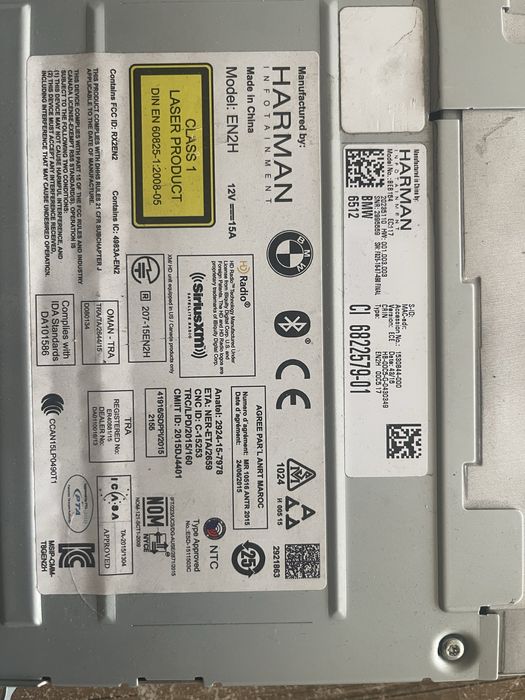 Продам магнитолу NBT Harman Model: EN2H от BMW Х5