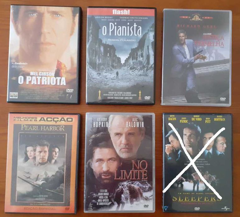 Filmes em DVD vários