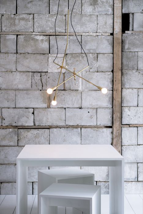 Lambert Fils Mikado lampa mosiadz design