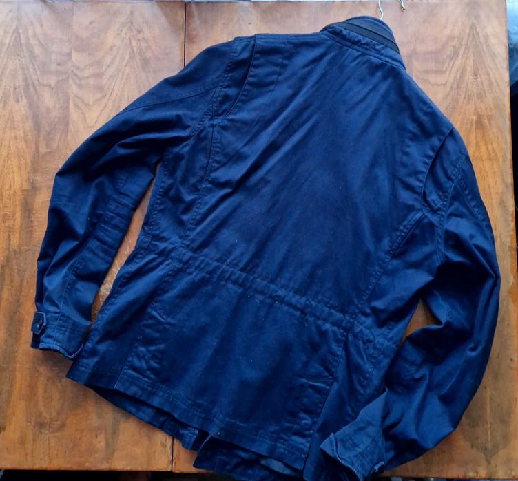 Куртка . ветровка синяя (Diesel) Made in Italy .разм М-L