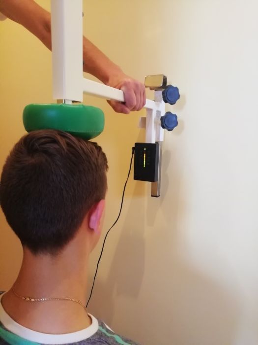 Gimnastyka korekcyjna, skolioza, przyrząd do ćwiczeń elongacyjnych