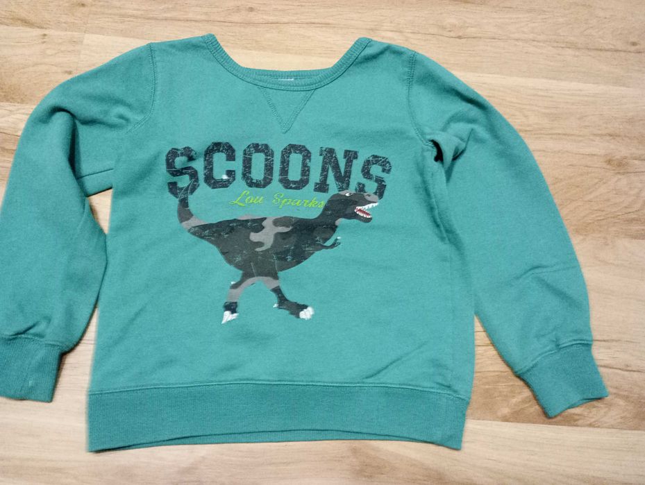 Bluza rozm 122 motyw dinozaur