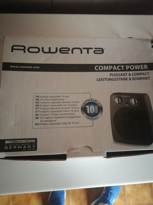 Termo ventilador Rowenta