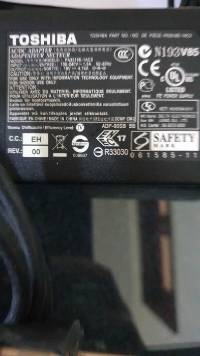 Portátil Toshiba A300-276 para Peças