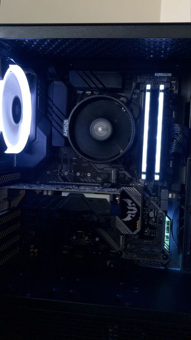 PC Gaming Ryzen 5 3600  GTX 1050 Ti OC 4GB  16GB DDR4 RGB   SSD 500GB   Windows 11 Pro