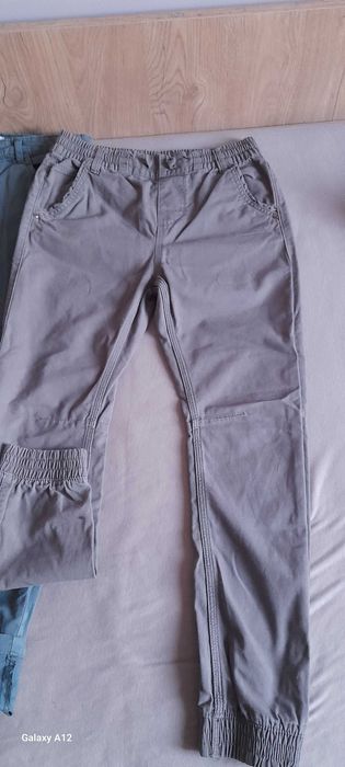 spodnie 3pary  chlopiec 152 joggery