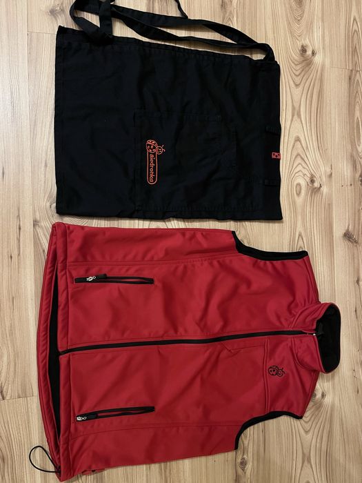 Kamizelka Biedronka oraz fartuszki