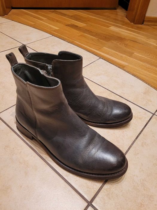 Botki skórzane nieocieplone r. 39 Clarks