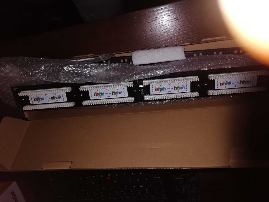 Patch Panel do szafy rack