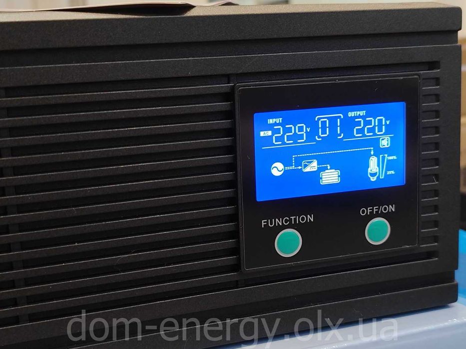 ИБП ДБЖ 480Вт W Безперебійник Джерело безперебійного живлення до котла