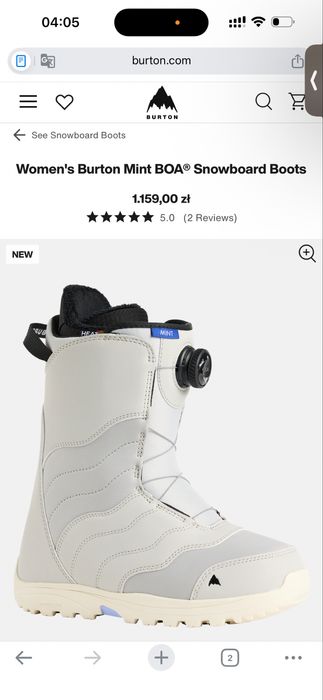 Buty snowboardowe Burton