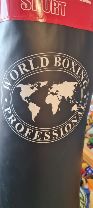 Worek bokserski SHINDO 30x90 cm 20 kg i 2 pary rekawic