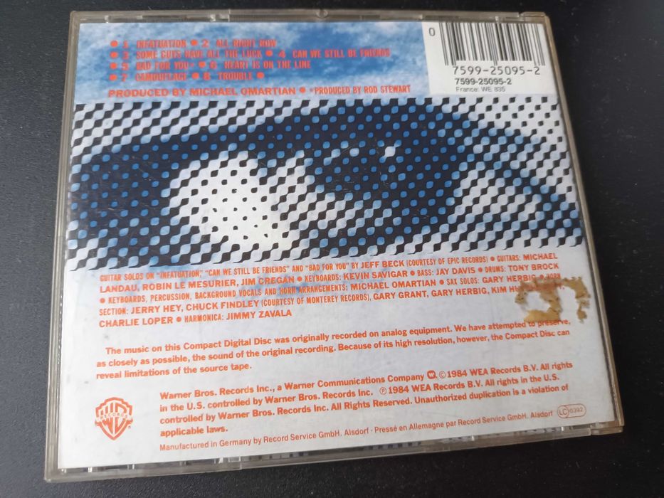 Rod Stewart - Camouflage (1984)