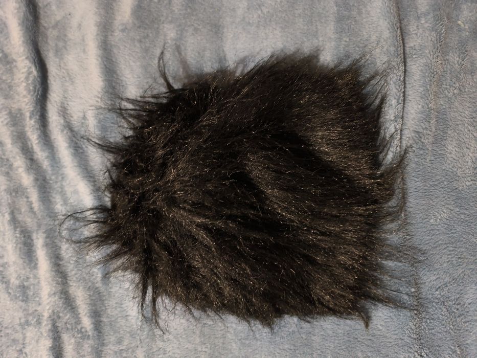 Карнавальный парик Оборотень,Дракула чёрного цвета