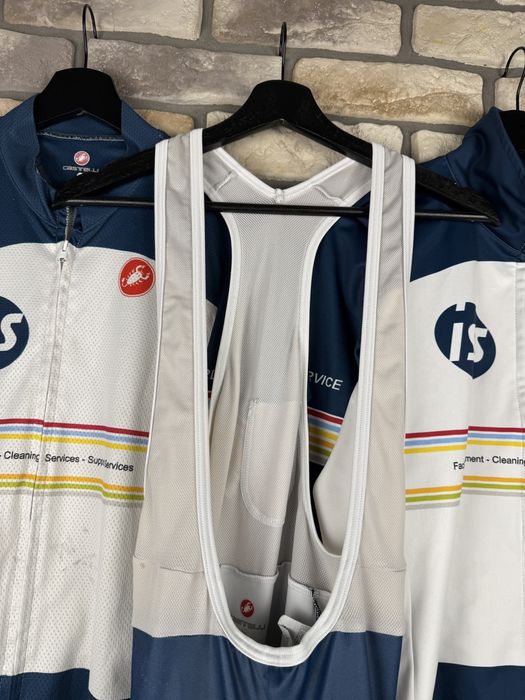 Stroj sportowy dres bib koszulka kurtka meski castelli rozmiar XL