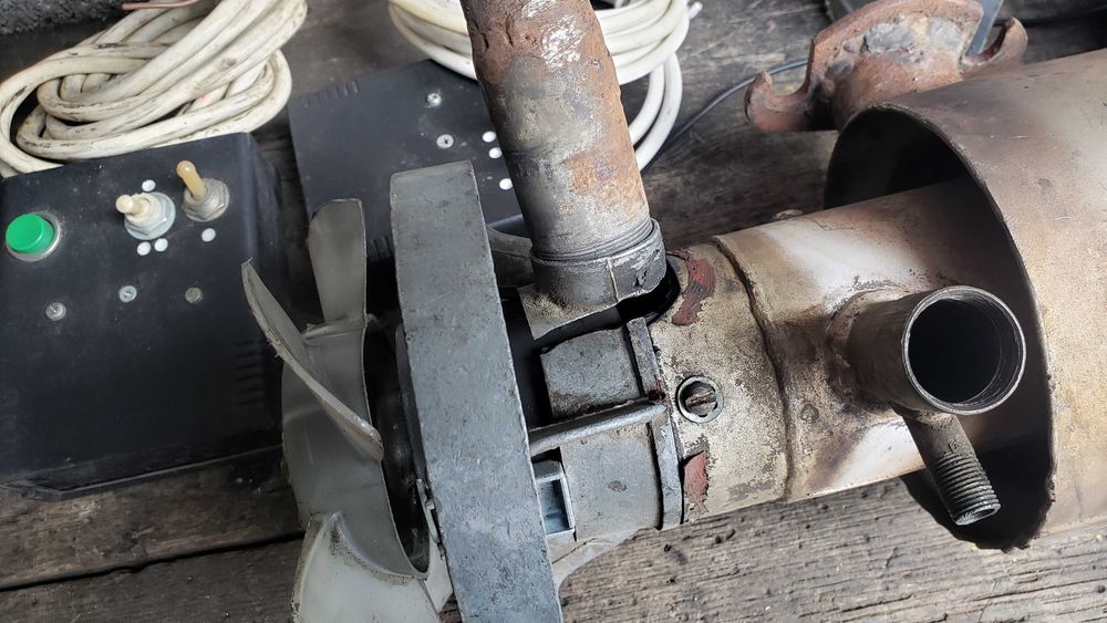 Пічка (сухий фен) модернізована