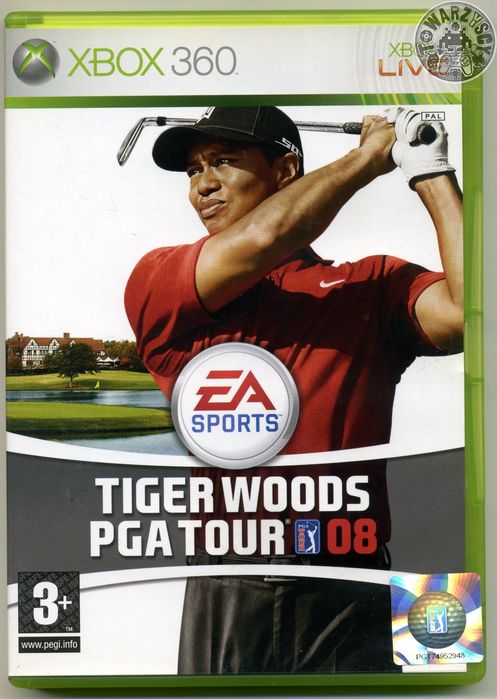 Tiger Woods PGA Tour 08 Xbox 360 | Towarzyscy_Games