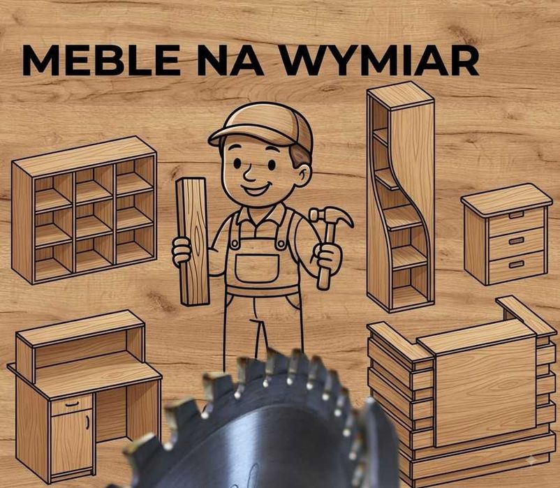 Meble * Szafka * Lada * Regał * STOLARZ * NA WYMIAR -KRAKÓW-