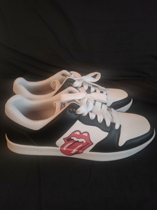 Tênis skechers rolling stones edição especial