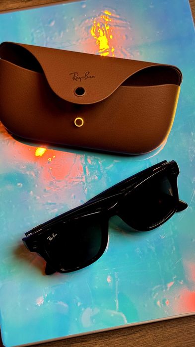 СРОЧНО! Смарт-окуляри Ray-Ban Meta Wayfarer Shiny Black, G15 Green