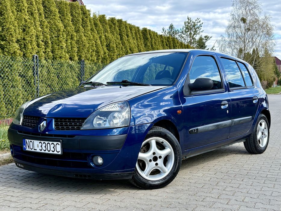 Renault Clio 1.2 Benzyna / Świetny stan blacharski / Po serwisie i przeglądzie / 2 komplety kół