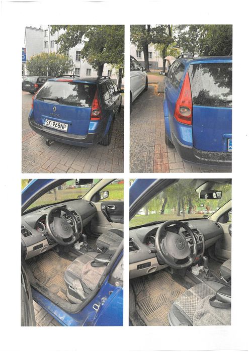 Samochód osobowy Renault Megane