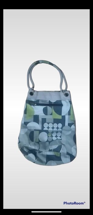 Wiosenna/ letnia torebka damska wzorzysta torba