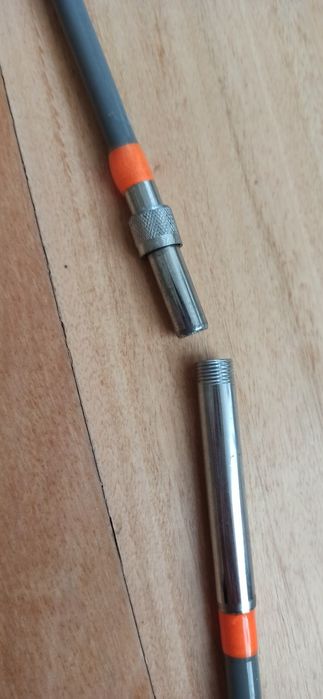 Cana spinning, teste: 30-60g.
 "Caperain"