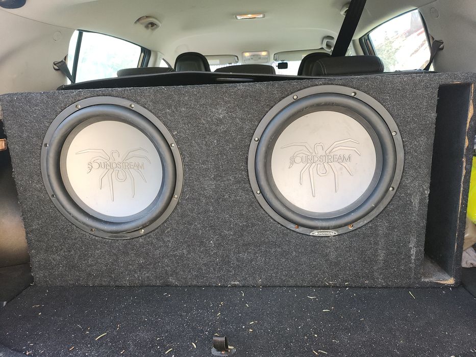 Subwoofer 1200W RMS 2xSoundstream RW12 skrzynia tuba  2x4ohm 600Wx2