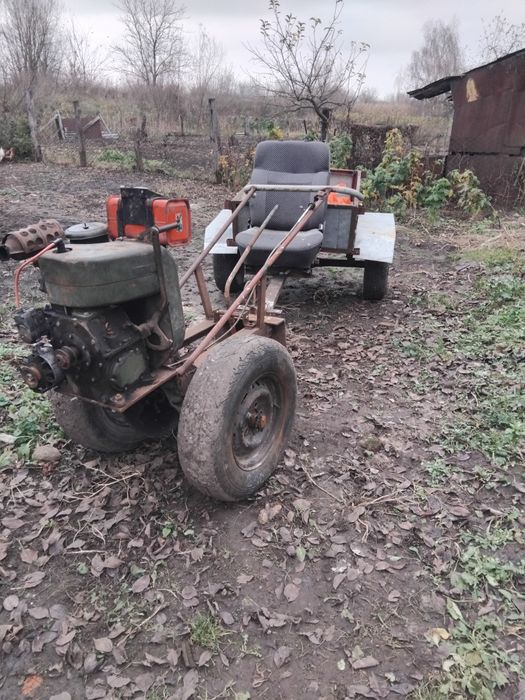 Саморобний мотоблок