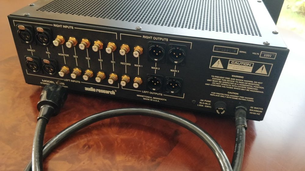 Audio research LS 15 - Pré amplificador l