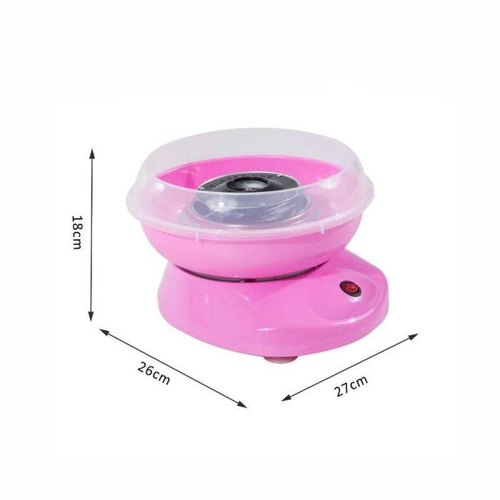 Máquina de Algodão Doce - Potência 450W-550W - Rosa