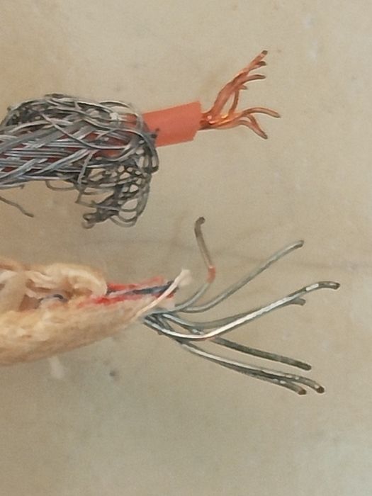 Провод экранированный медный; Медная проволока