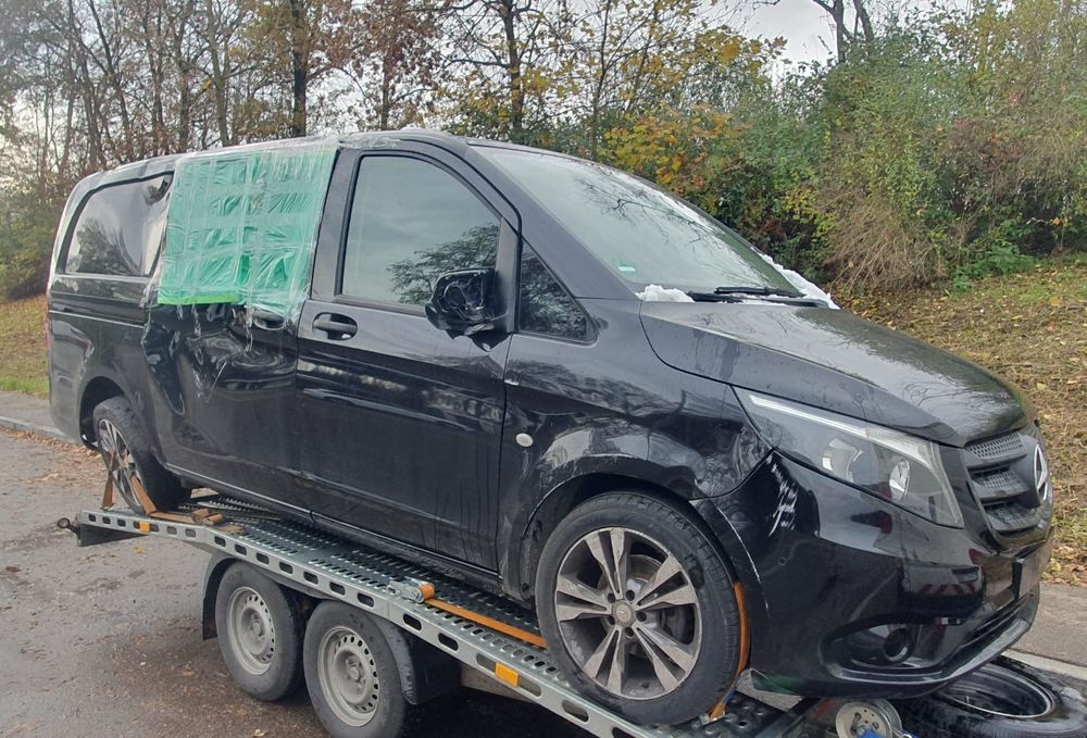 Mercedes Vito w447 goła karoseria częśći  1.6cdi 2017r 9197 kasta