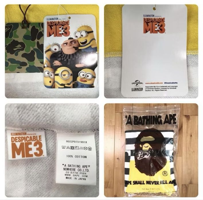 Кофта Bape minions‼️ ПОВНІСТЮ НОВА‼️