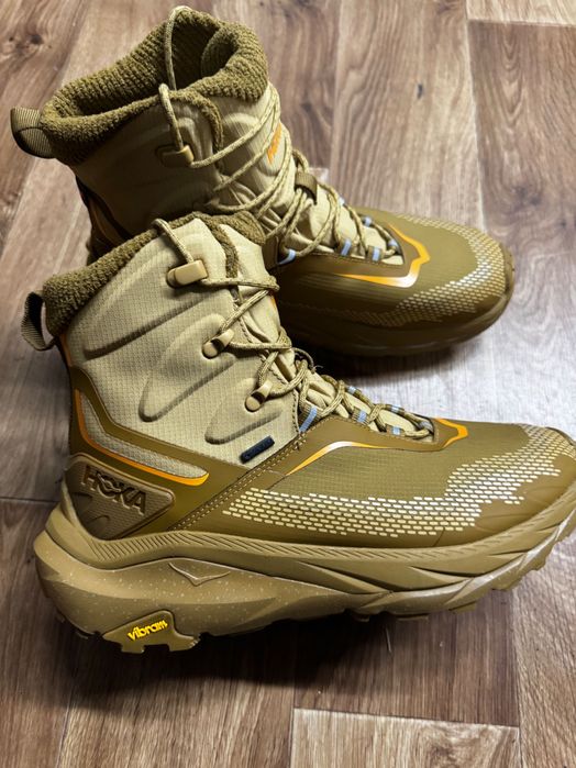 HOKA KAHA 2 Frost GTX 'HONEY/WHEAT'. Зимові черевики. Оригінал 100%
