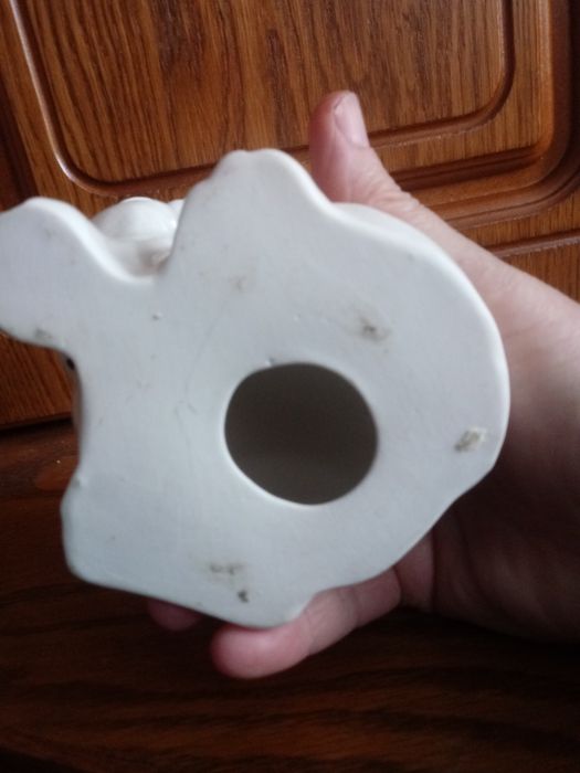 Porcelana kotek niebieski