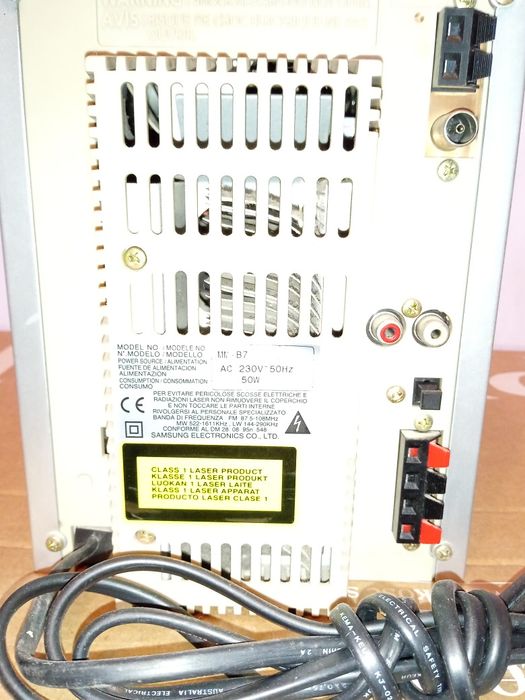 Wieża Samsung kaseta radio CD