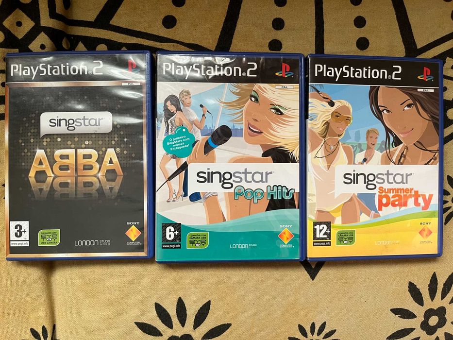 PlayStation 2 + Jogo SingStar