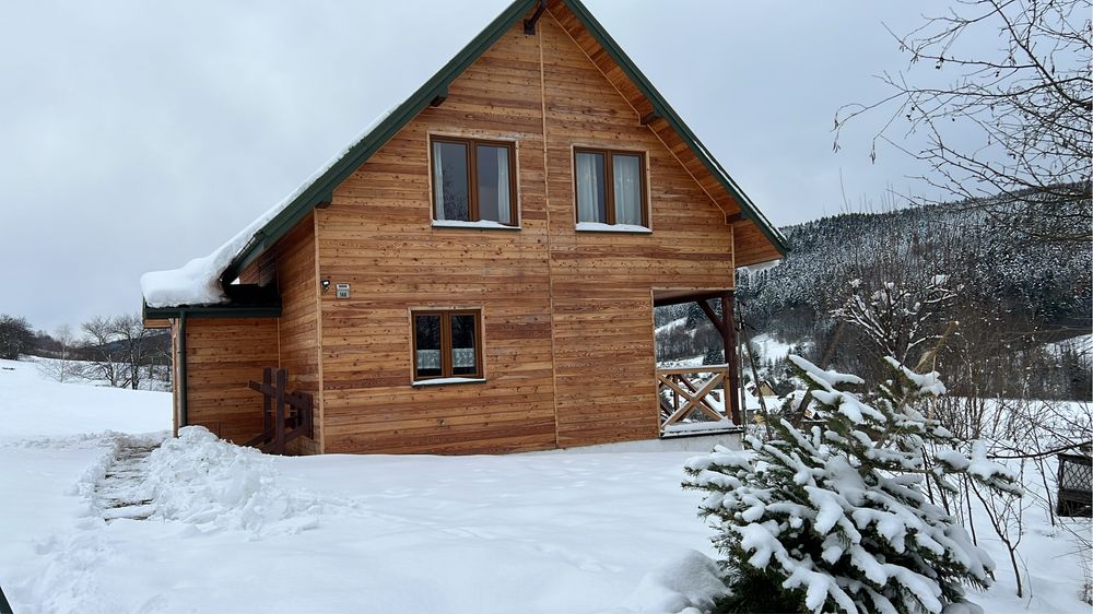 Domek w górach Beskid Niski