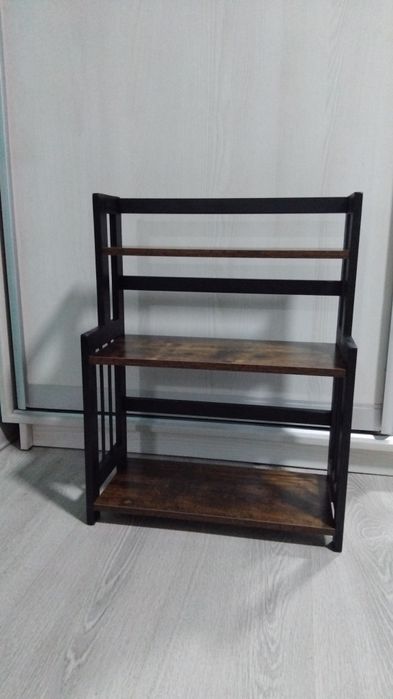 Полиця для спецій  книжкова шафа для  кухні лофт 3 яруси