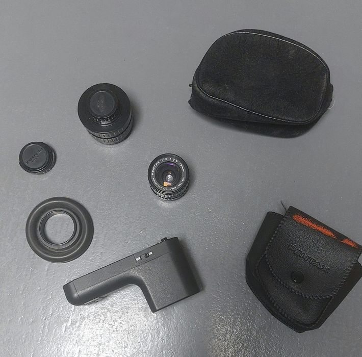 Máquina Fotográfica Pentax Auto 110 Super Rara