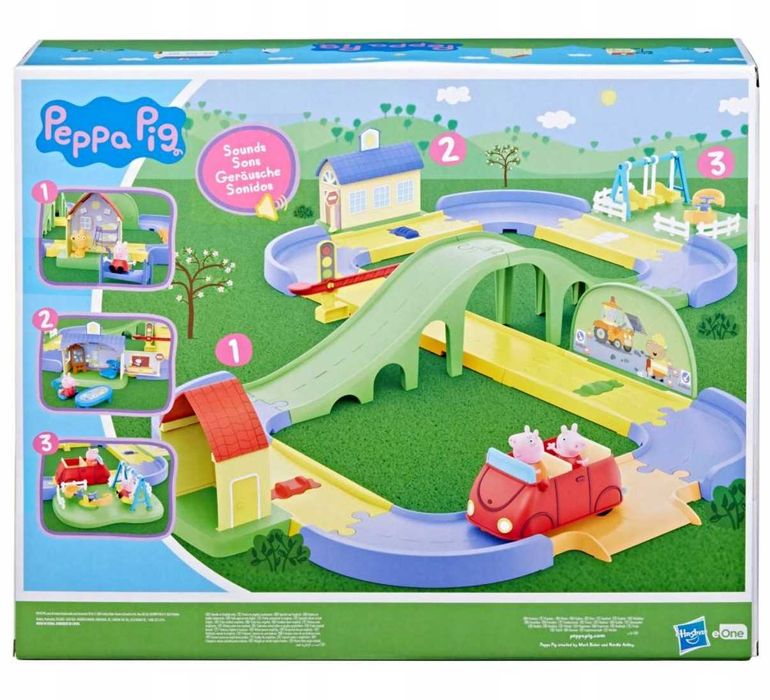 Ігровий набір трек Все навколо міста Свинки Пеппи Peppa Pig F4822
