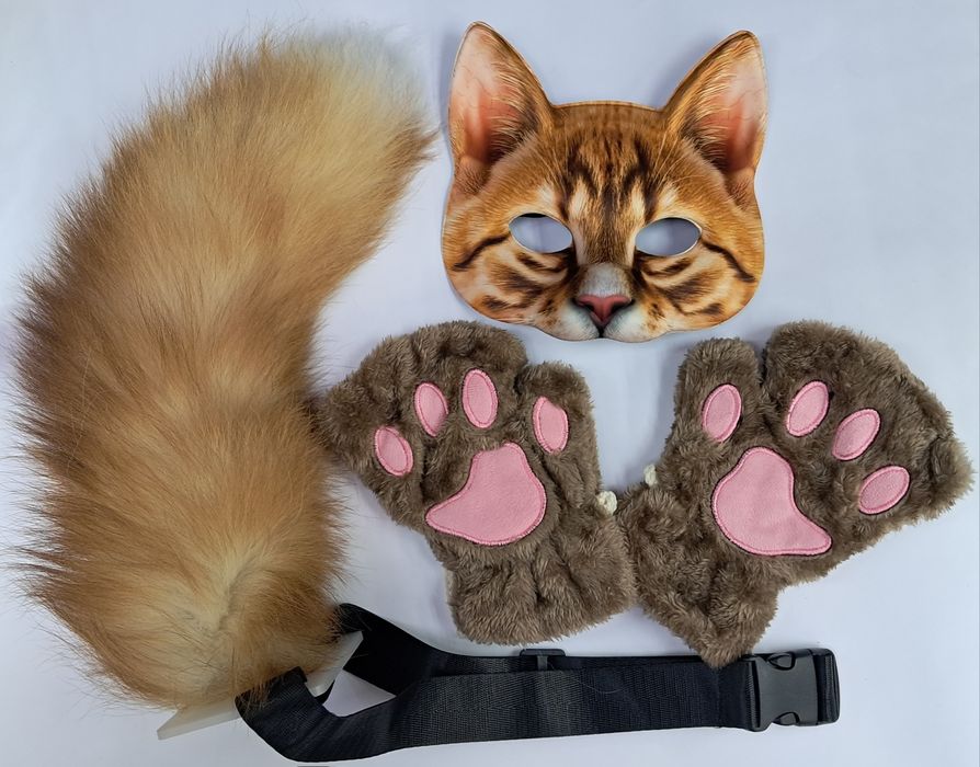 Квадробіка хвіст лапи маска хвост Вушка квадробика Можна окремо