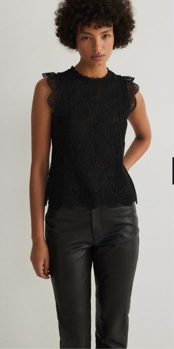 Мереживна блуза reserved S